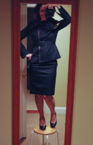 Suzabelle Mont Royal Jacket and Sutton Pencil Skirt